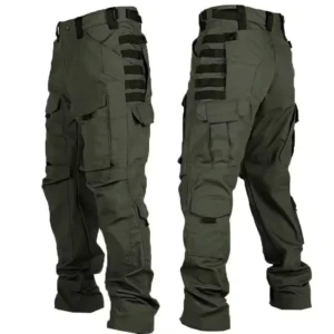 Field Combat Tactical Pants Men's Multi-pocket Multicam Camouflage Training Work Trousers Outdoor Hunting Waterproof Cargo Pants